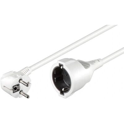 Microconnect PE141000W Power Extension - 10m, White, Indoor/Outdoor Microconnect PE141000W Power Extension - 10m, White, Indoor/Outdoor