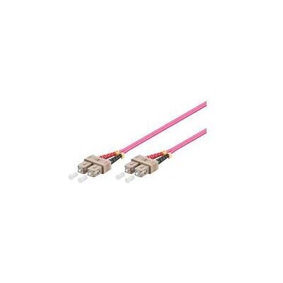 MicroConnect Violetti 1m OM4 Duplex Sähkökaapeli - Tietokeskus MicroConnect Violetti 1m OM4 Duplex Sähkökaapeli - Tietokeskus