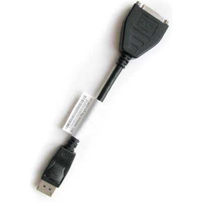 Lenovo Displayport zu DVI-D Grau - 20cm - für Thinkcentre M58 M70 T420 Lenovo Displayport zu DVI-D Grau - 20cm - für Thinkcentre M58 M70 T420