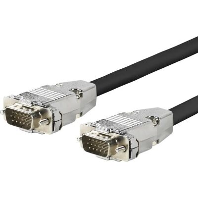 Vivolink Vivolink PROVGAM15 VGA Cable - 15m - Black - VGA Cable Vivolink Vivolink PROVGAM15 VGA Cable - 15m - Black - VGA Cable