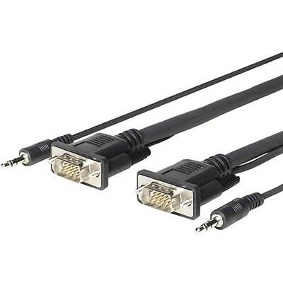 Vivolink Pro VGA + Audio - Video Cable Adapter - 4.6m Vivolink Pro VGA + Audio - Video Cable Adapter - 4.6m