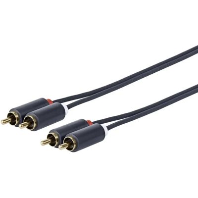 Vivolink PRORCARCA0.5 Audiokabel - 0,5 m, 2 x RCA, Schwarz Vivolink PRORCARCA0.5 Audiokabel - 0,5 m, 2 x RCA, Schwarz