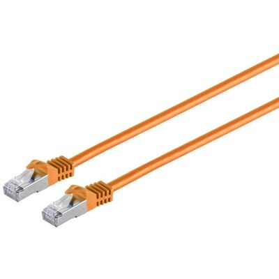 Microconnect SFTP710O 10m Cat7 S/FTP Verkkokaapeli - Oranssi Microconnect SFTP710O 10m Cat7 S/FTP Verkkokaapeli - Oranssi