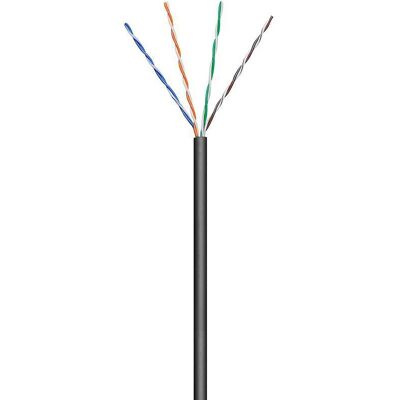 Microconnect KAB025-100 Ulkokäyttöön tarkoitettu 100m Cat5e-verkkojohto - Musta Microconnect KAB025-100 Ulkokäyttöön tarkoitettu 100m Cat5e-verkkojohto - Musta