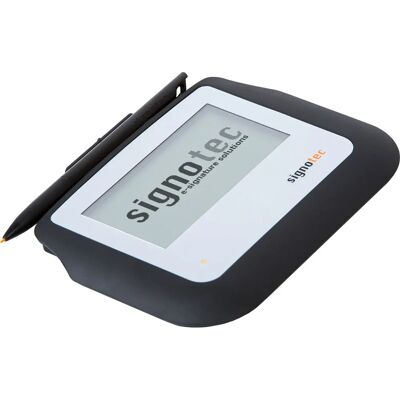 Signotec Sigma - Tablier de signature 10,2cm Noir LED - Publicité Signotec Sigma - Tablier de signature 10,2cm Noir LED - Publicité