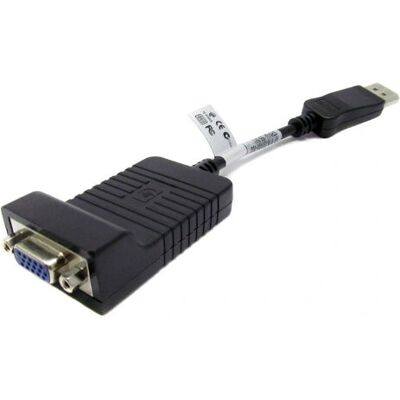 HP 753745-001 DisplayPort VGA Adapter - Schwarz HP 753745-001 DisplayPort VGA Adapter - Schwarz