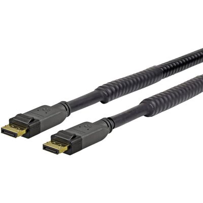 Vivolink Pro DisplayPort Cable - 20m - Black Vivolink Pro DisplayPort Cable - 20m - Black