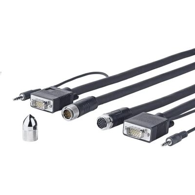 Vivolink Pro VGA Cable 15m - VGA (D-Sub) Black Vivolink Pro VGA Cable 15m - VGA (D-Sub) Black