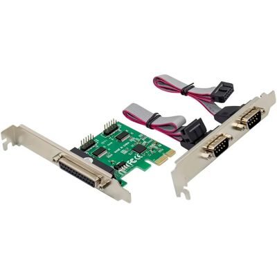 Microconnect MC-PCIE-MCS1P2S PCIe Schnittstellenkarte - Parallel, Seriell Microconnect MC-PCIE-MCS1P2S PCIe Schnittstellenkarte - Parallel, Seriell