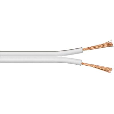MicroConnect Draht für Lautsprecher, 100m, Silber MicroConnect Draht für Lautsprecher, 100m, Silber