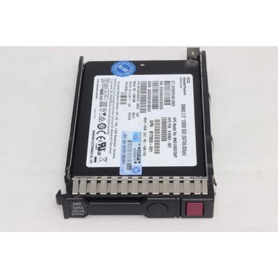 Hewlett Packard Enterprise 120GB Hot Plug SSD - SATA Schnittstelle - Grau Hewlett Packard Enterprise 120GB Hot Plug SSD - SATA Schnittstelle - Grau