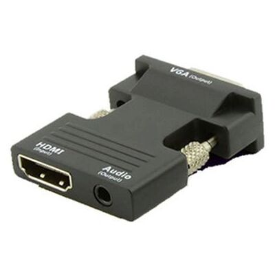Adattatore MicroConnect HDMI a VGA - Supporta HDMI 1.0, 1.1 & 1.2 - Nero Adattatore MicroConnect HDMI a VGA - Supporta HDMI 1.0, 1.1 & 1.2 - Nero