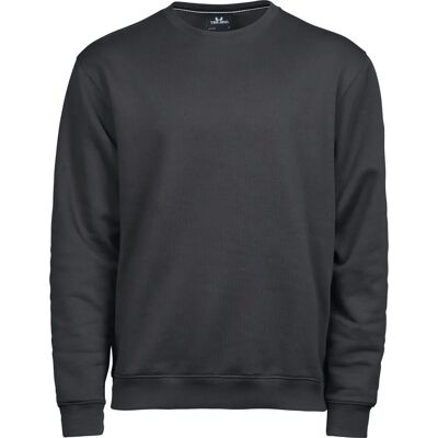 Tee Jays Heavy Sweatshirt - Rundhalsausschnitt - Ringspun Baumwolle - Dunkelgrau Tee Jays Heavy Sweatshirt - Rundhalsausschnitt - Ringspun Baumwolle - Dunkelgrau