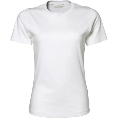 Tee Jays Weiß Bio-Baumwolle Interlock T-Shirt Tee Jays Weiß Bio-Baumwolle Interlock T-Shirt
