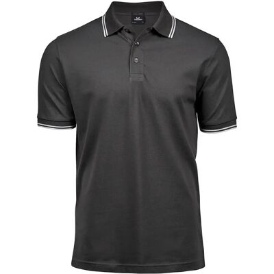 Tee Jays Herren Luxus Streifen Stretch Polo - Poloshirt Tee Jays Herren Luxus Streifen Stretch Polo - Poloshirt