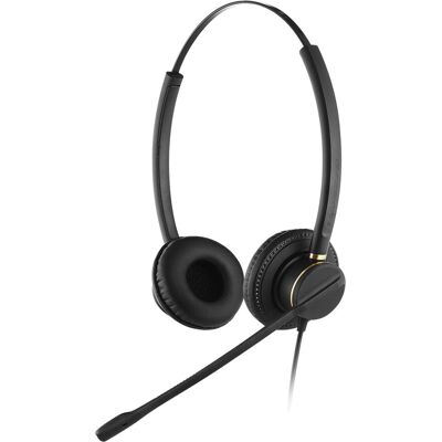 ADDASOUND Crystal 2872 Kabelgebundenes Office Headset - Headset ADDASOUND Crystal 2872 Kabelgebundenes Office Headset - Headset