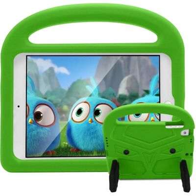 Incover Grøn Fugl iPad Børnecover med Støtte Incover Grøn Fugl iPad Børnecover med Støtte