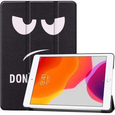 INCOVER Lædercover til iPad 10.2" Tri-fold - Don't Touch Me INCOVER Lædercover til iPad 10.2" Tri-fold - Don't Touch Me
