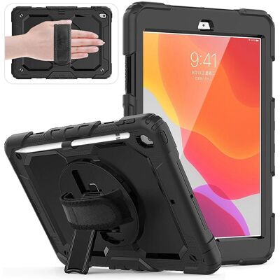 Incover iPad 10.2" - Holdbar cover med kickstand og beskyttelsesfilm Incover iPad 10.2" - Holdbar cover med kickstand og beskyttelsesfilm