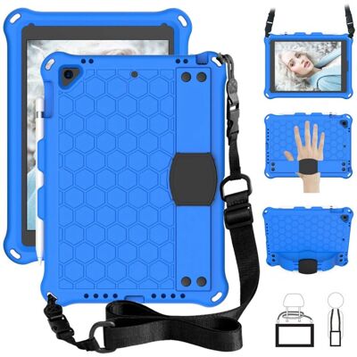Børnecover til iPad med bikubemønster for 2017/2018, Air & Air 2 - Tabletcover Børnecover til iPad med bikubemønster for 2017/2018, Air & Air 2 - Tabletcover