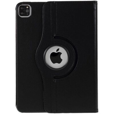 InCover lærdeksel til iPad Pro 12,9" med 360° støtte - Svart InCover lærdeksel til iPad Pro 12,9" med 360° støtte - Svart