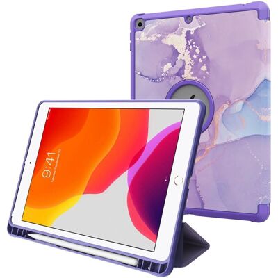 Apple Pencil Holder iPad 10.2" (2021/2020/2019) Tri-Fold Læder Cover Apple Pencil Holder iPad 10.2" (2021/2020/2019) Tri-Fold Læder Cover
