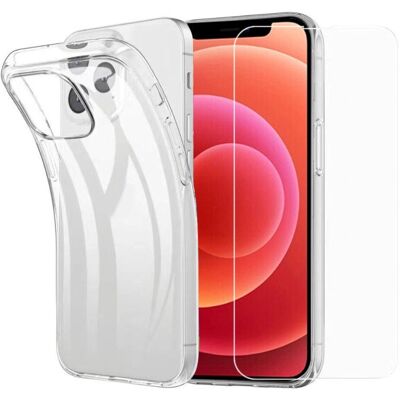 Incover iPhone 13 Mini Gennemsigtig Cover + Hærdet Glas Skærmbeskyttelse Incover iPhone 13 Mini Gennemsigtig Cover + Hærdet Glas Skærmbeskyttelse