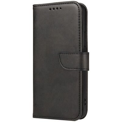 Læder Flip Cover til iPhone 13 - Lædertekstur, Kortlommer, Magnetlukning Læder Flip Cover til iPhone 13 - Lædertekstur, Kortlommer, Magnetlukning