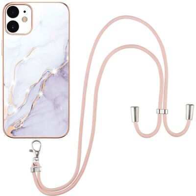 INCOVER iPhone 12 / 12 Pro Marmor Hybrid Cover - Mobilcover INCOVER iPhone 12 / 12 Pro Marmor Hybrid Cover - Mobilcover