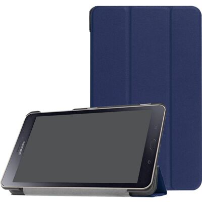 Samsung Galaxy Tab A 8.0 (2017) - Foldbar cover med stativ - Mørkeblå Samsung Galaxy Tab A 8.0 (2017) - Foldbar cover med stativ - Mørkeblå