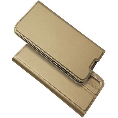 Tynd læder flip cover Huawei Y5 (2019) - Flip Cover Tynd læder flip cover Huawei Y5 (2019) - Flip Cover