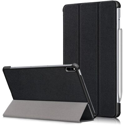 Huawei MatePad Pro 10.8 Tri-Fold Lædercover - Sort Huawei MatePad Pro 10.8 Tri-Fold Lædercover - Sort