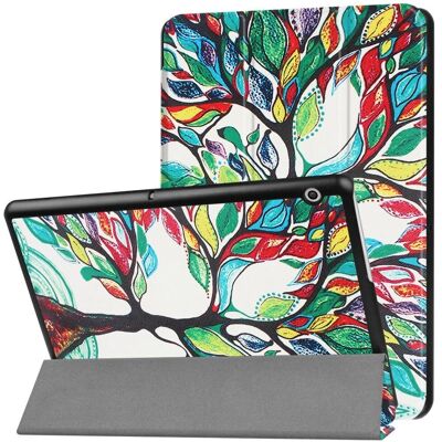 Huawei MediaPad T3 10 9.6" Cover - Tri-Fold Læder Huawei MediaPad T3 10 9.6" Cover - Tri-Fold Læder