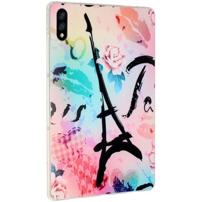 Lenovo P11 Pro Rose Tårn Fleksibelt Plastikcover - Tabletcover Lenovo P11 Pro Rose Tårn Fleksibelt Plastikcover - Tabletcover