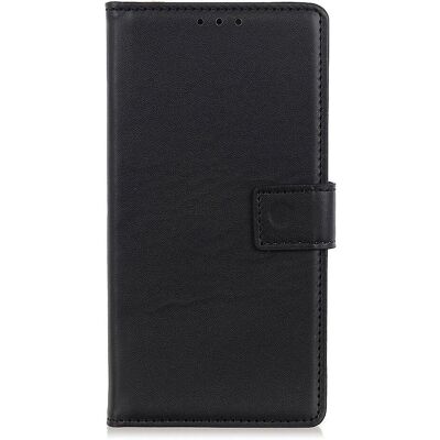 Læder Flip Cover til Google Pixel 6a med Kort- og Sedlenummer - Sort Læder Flip Cover til Google Pixel 6a med Kort- og Sedlenummer - Sort