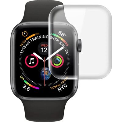 Hydrogel skærmbeskyttelse til Apple Watch SE/7/6/5/4 44mm - 2 stk. Hydrogel skærmbeskyttelse til Apple Watch SE/7/6/5/4 44mm - 2 stk.