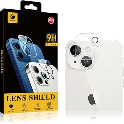 Mocolo Kameralinsebeskyttelse til iPhone 14/14 Plus - Case Friendly - Gennemsigtig Mocolo Kameralinsebeskyttelse til iPhone 14/14 Plus - Case Friendly - Gennemsigtig