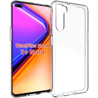 Gjennomsiktig fleksibelt deksel for OnePlus Nord Gjennomsiktig fleksibelt deksel for OnePlus Nord