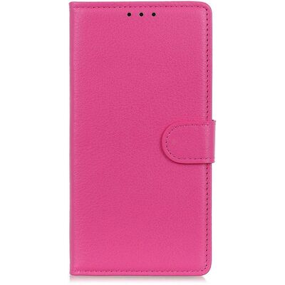 Nokia 2.4 Litchi Læder Flip Cover - Mobilcover Nokia 2.4 Litchi Læder Flip Cover - Mobilcover