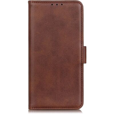 Nokia 1.4 Mørkebrun Læder Flip Cover - Mobilcover Nokia 1.4 Mørkebrun Læder Flip Cover - Mobilcover