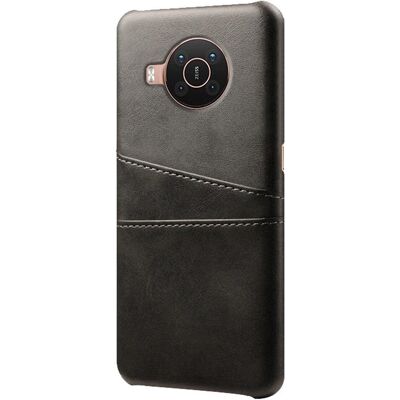Nokia 1.4 Imiteret Læder Telefoncover - Sort Nokia 1.4 Imiteret Læder Telefoncover - Sort