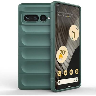 Google Pixel 7 Pro Robust og fleksibelt plastdeksel - Grønn Google Pixel 7 Pro Robust og fleksibelt plastdeksel - Grønn