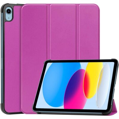 Lilla læder flip cover til iPad 11" med stand - iPad Cover Lilla læder flip cover til iPad 11" med stand - iPad Cover