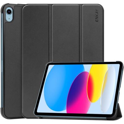 Læder Flipcover med Stativ til iPad 11 / 10.9'' - Sort Læder Flipcover med Stativ til iPad 11 / 10.9'' - Sort