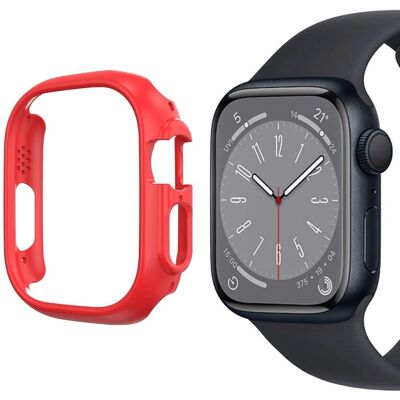 INCover - Apple Watch 9/8/7 (45mm) - Red - Cover INCover - Apple Watch 9/8/7 (45mm) - Red - Cover