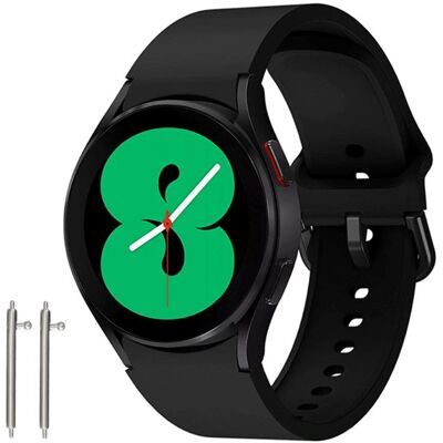 Samsung silikone rem Watch4/4 Classic - Sort Samsung silikone rem Watch4/4 Classic - Sort