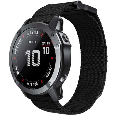 Garmin 26mm nylon smartklokke rem - Pustende og lett Garmin 26mm nylon smartklokke rem - Pustende og lett