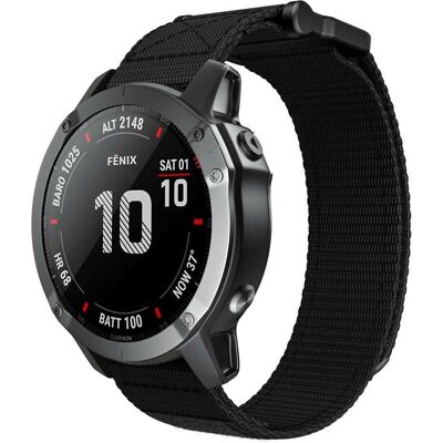 Garmin Nylon Armbånd - Sporty, Pustende, Justerbar Garmin Nylon Armbånd - Sporty, Pustende, Justerbar