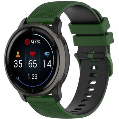 Universal silikonearmbånd til smartwatches - Vandafvisende Universal silikonearmbånd til smartwatches - Vandafvisende