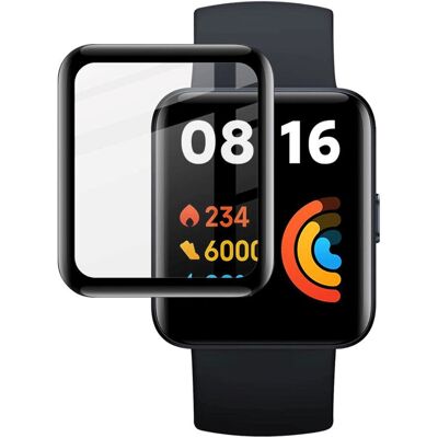 Xiaomi - Redmi Watch 2 Lite - Transparent - Beskyttelsesglass Xiaomi - Redmi Watch 2 Lite - Transparent - Beskyttelsesglass